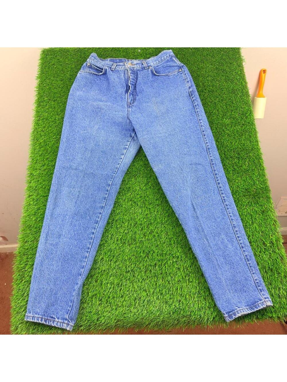 Vintage 80s Levi’s 900 Series High Rise Straight Leg Jeans USA Blue Size 16